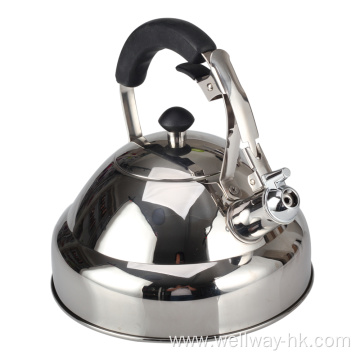 Whistling Stove Top Kettle with Layered Capsule Bottom